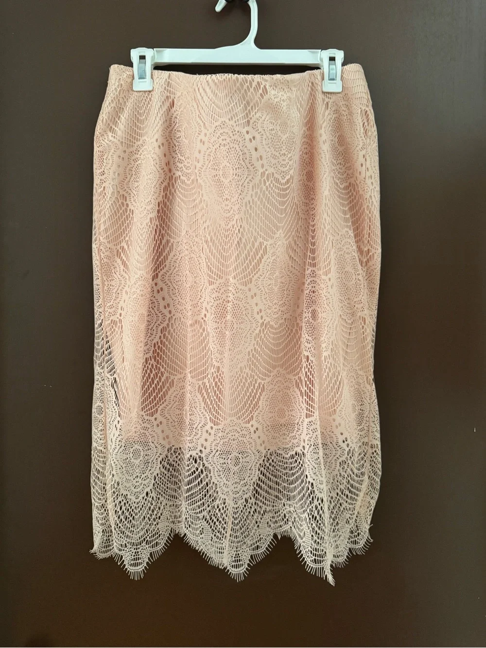 Torrid High-waist pink lace skirt - Picture 1 of 4